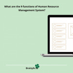 What are the 9 functions of the Human Resources Management System?
